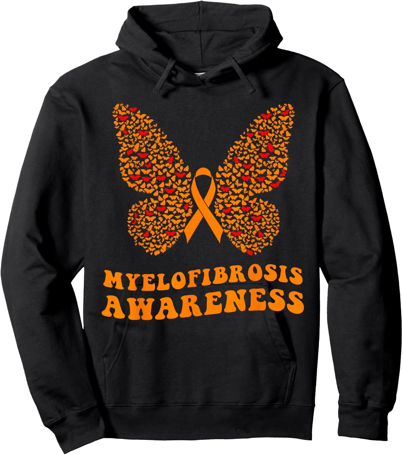 Myelofibrosis Awareness Hoodie - Hoodie | Black
