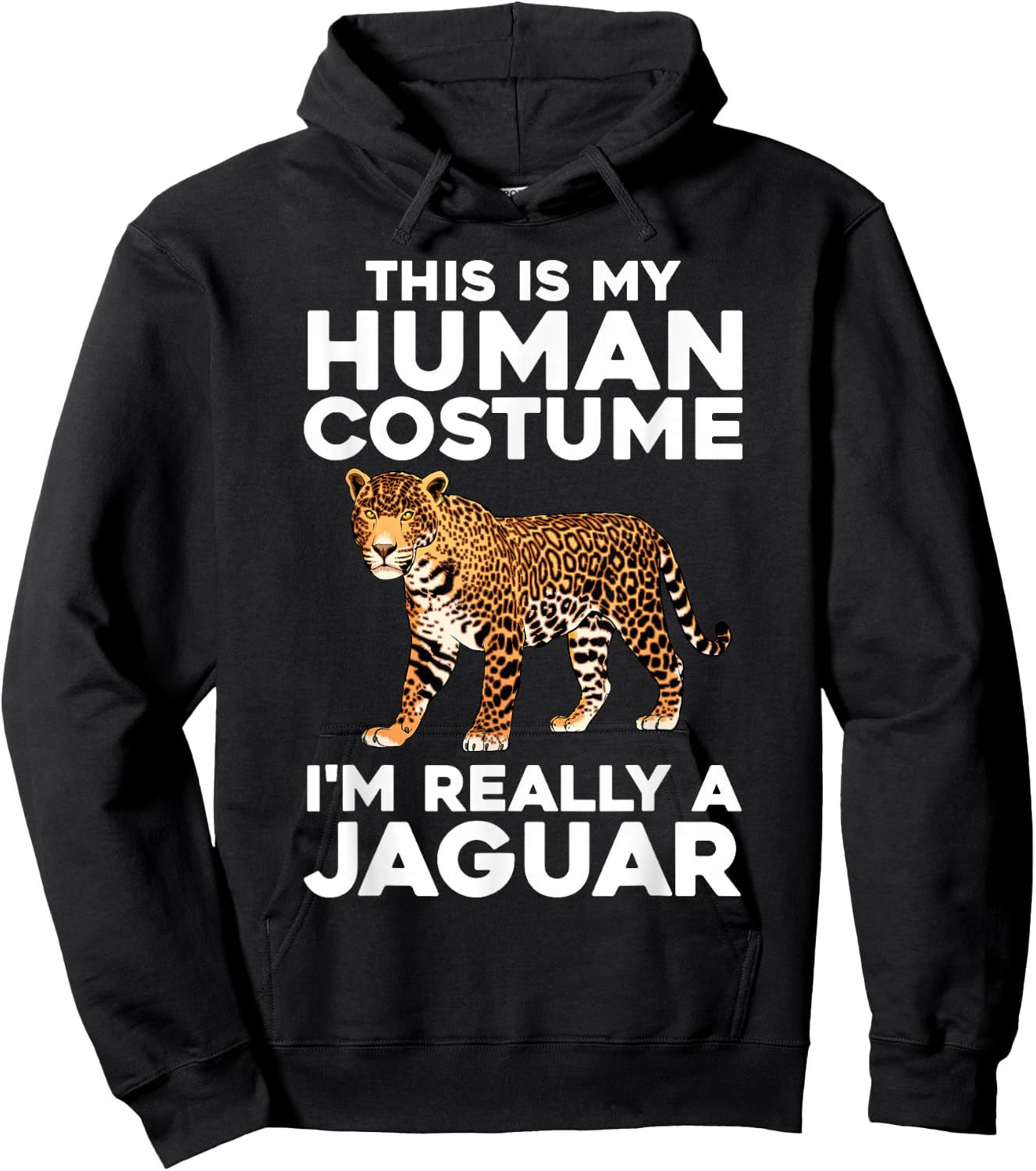 Cool Jaguar Design Women Kids Cheetah Jaguar Lover Hoodie - Hoodie | Black