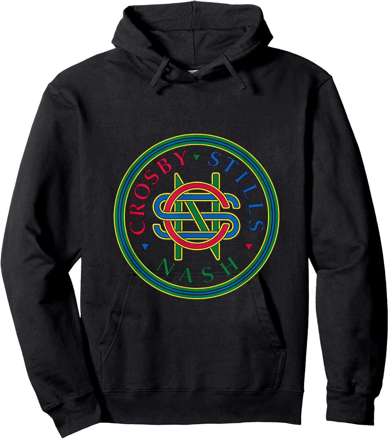 Crosby Stills & Nash - Csn Logo Hoodie - Hoodie | Black