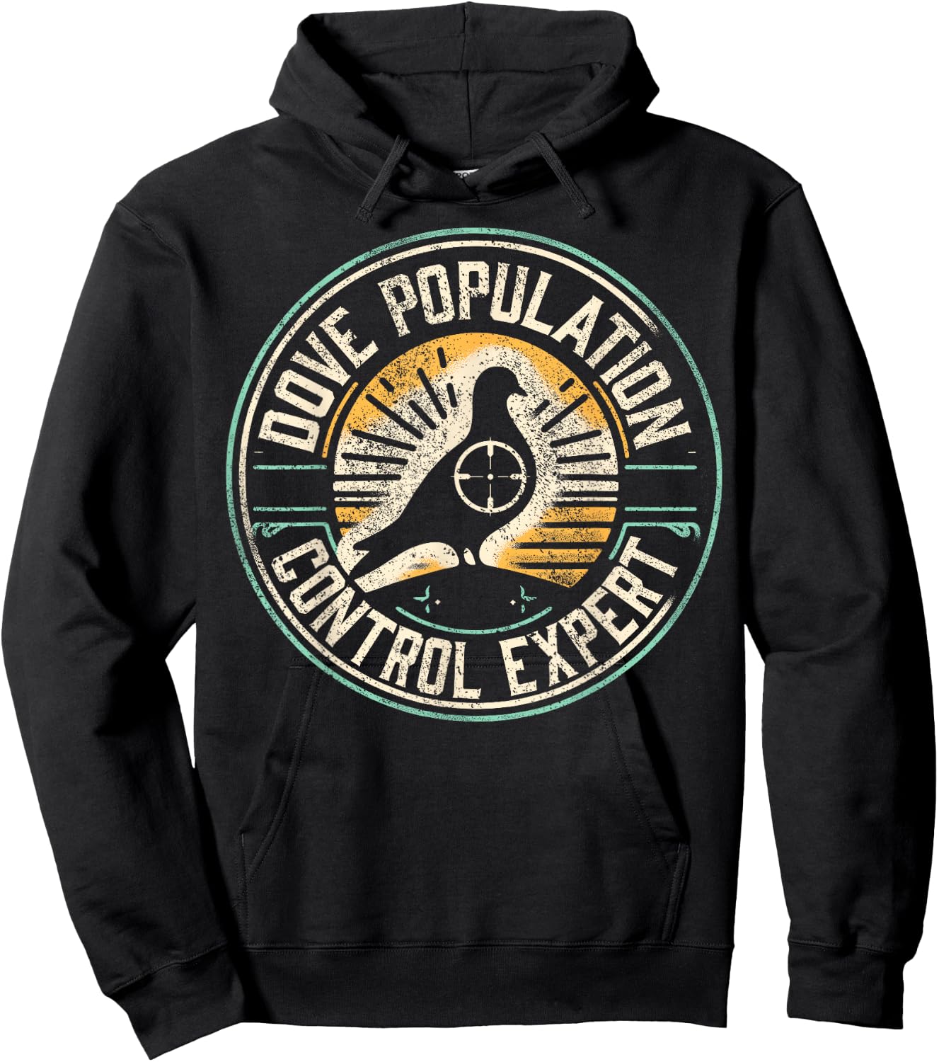 Dove Hunting Humor Dove Hunter Hoodie - Hoodie | Black