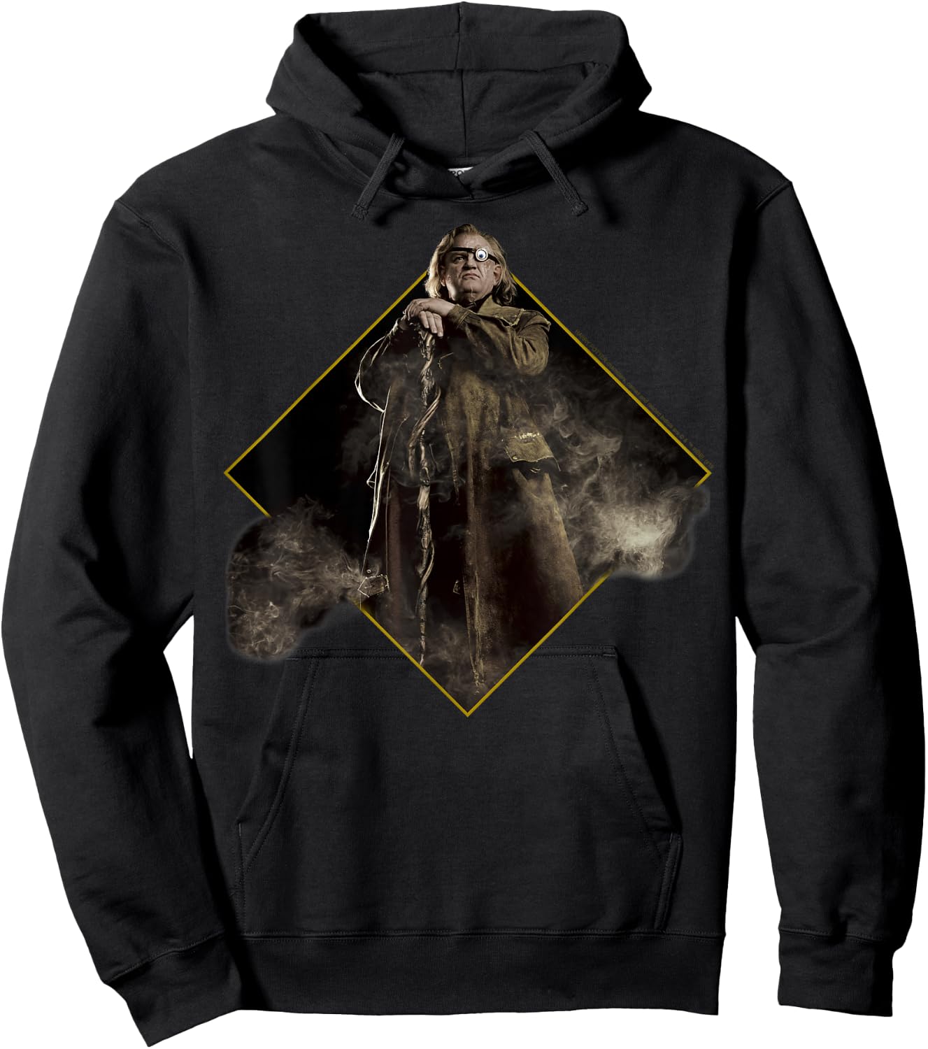 Harry Potter Alastor Mad Eye Moody Character Portrait Hoodie - Hoodie | Black