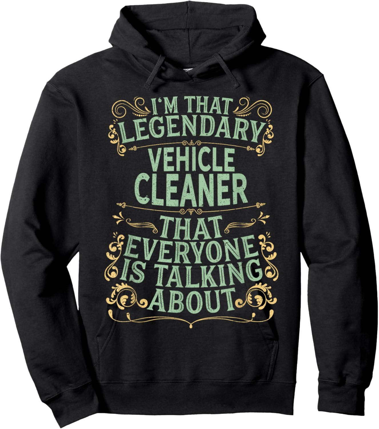 Cleaning Car Wash - Legendary Vehicle Cleaner Hoodie - Hoodie | Black