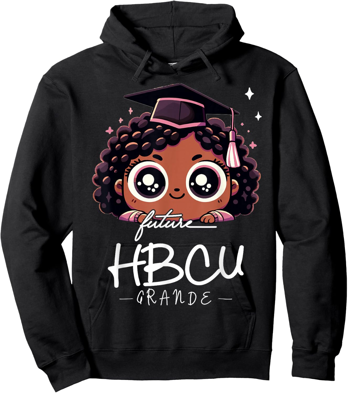 Future HBCU Grad Black Girl Kids Graduation HBCU Hoodie - Hoodie | Black