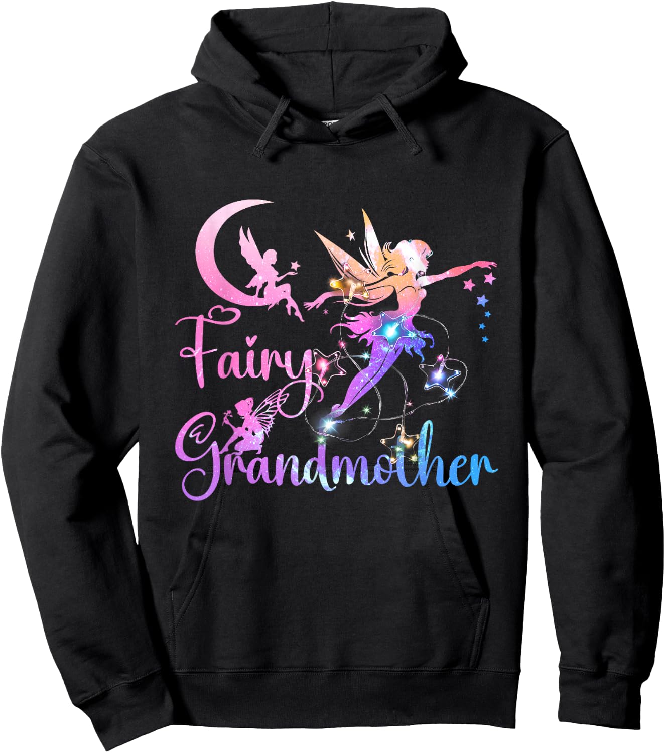 Fairy Grandmother Fairytales Grandma Granny Ever Hoodie - Hoodie | Black