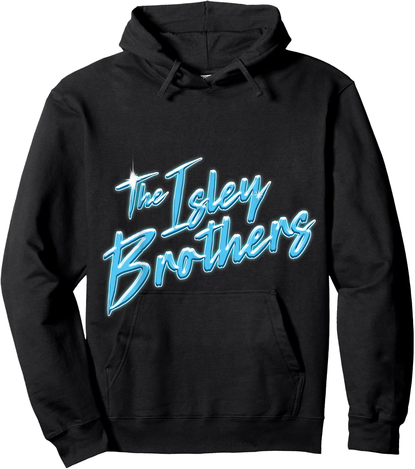 Isley Brothers - Retro Script Hoodie - Hoodie | Black