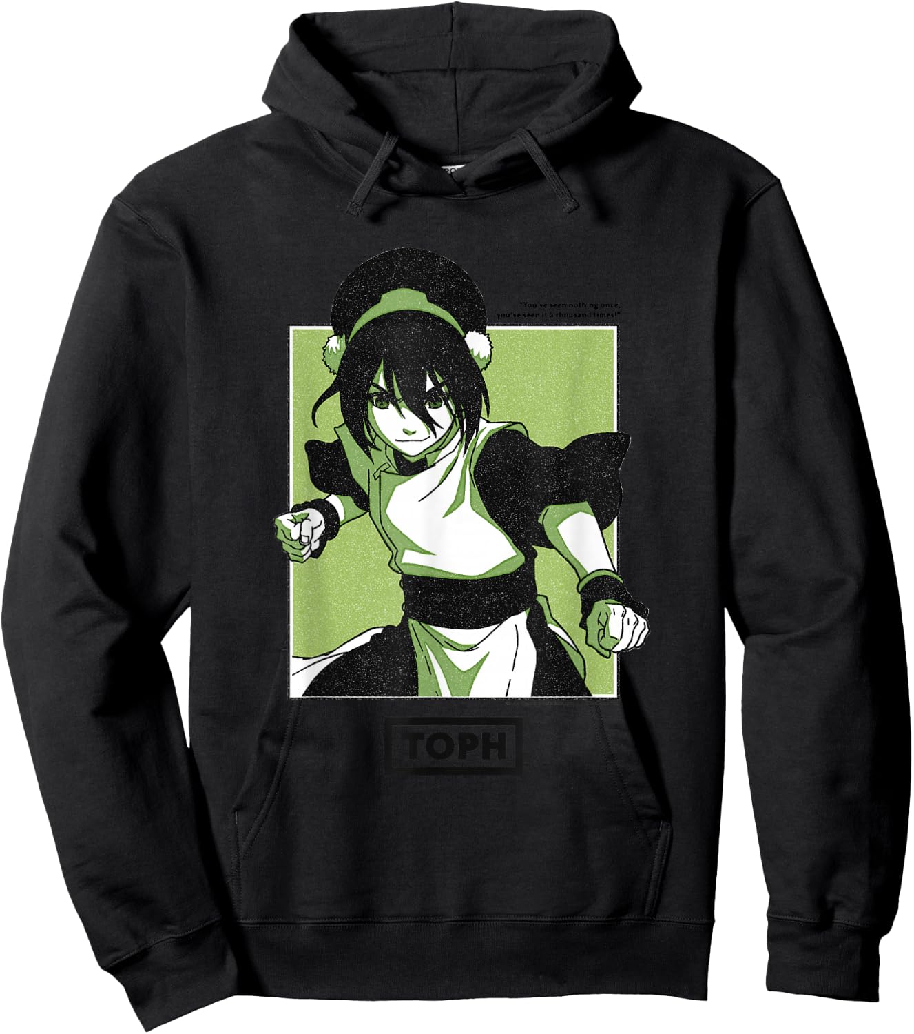 Toph Beifong Earthbending Master Hoodie - Hoodie | Black