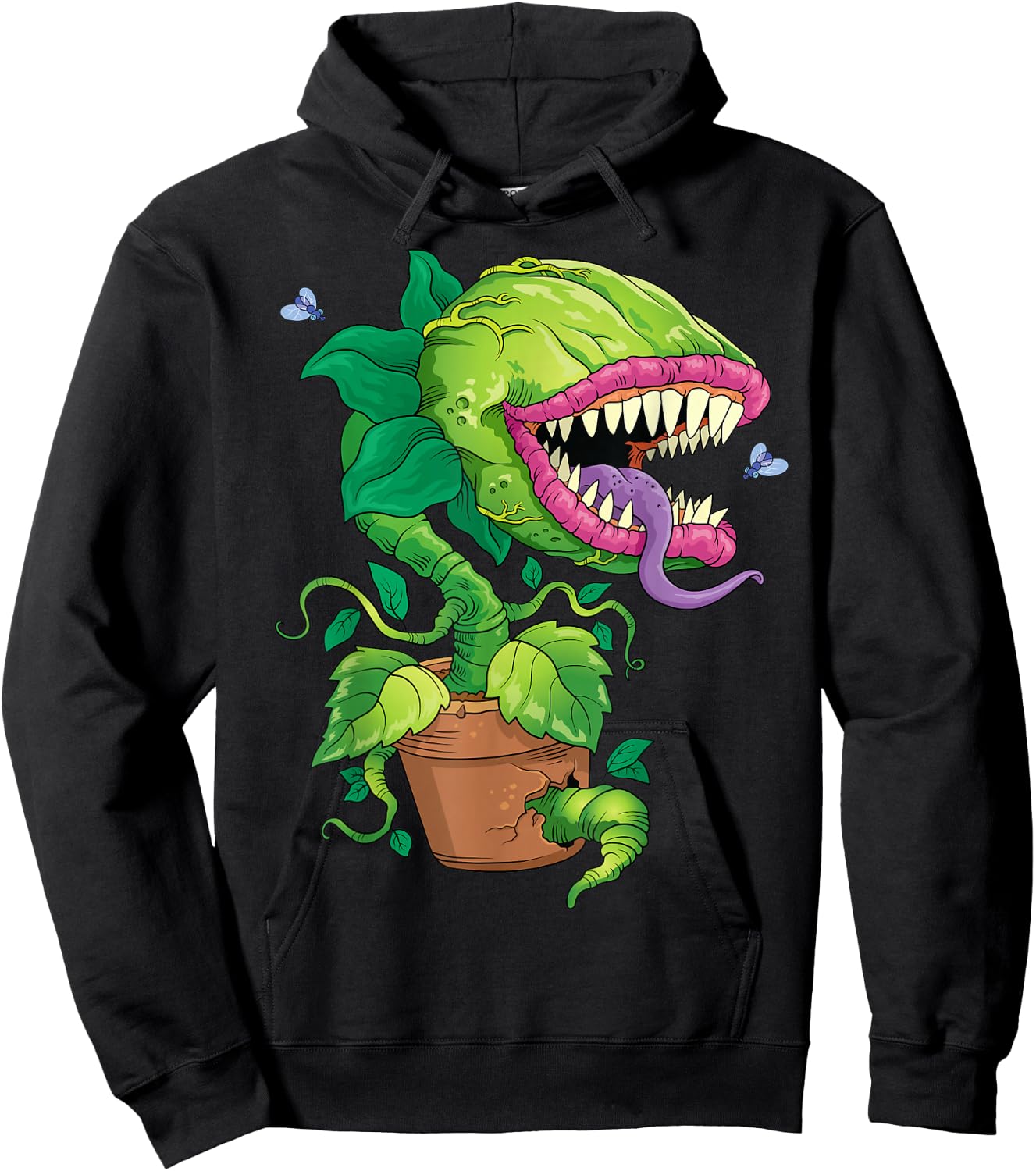 Venus Flytrap Monster Carnivorous Plant Carnivore Flower Hoodie - Hoodie | Black