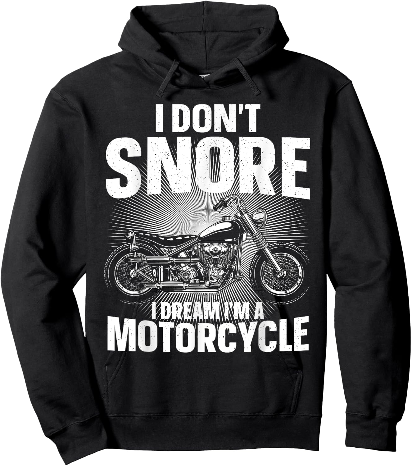 Funny Motorcycle Design Women Biker Motorcycle Rider Hoodie - Hoodie | Black