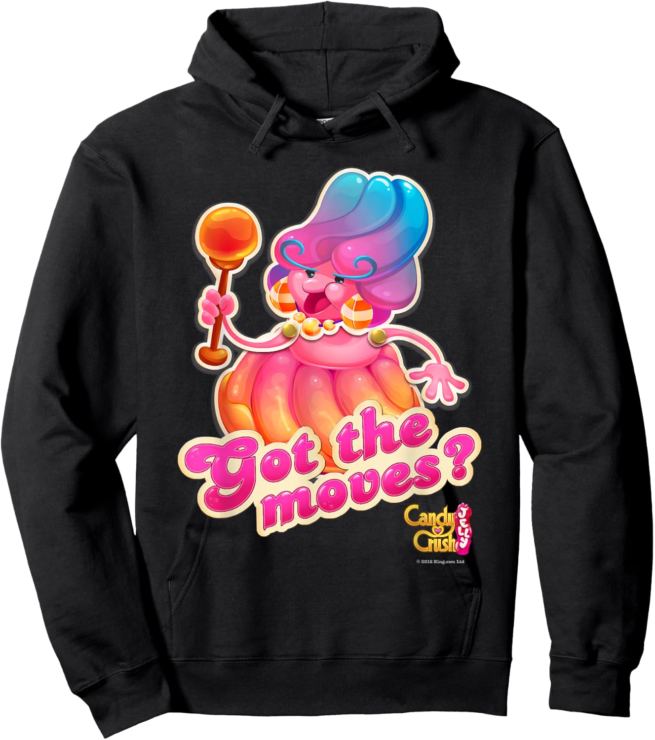 Candy Crush Jelly 'Got The Moves?' Hoodie - Hoodie | Black