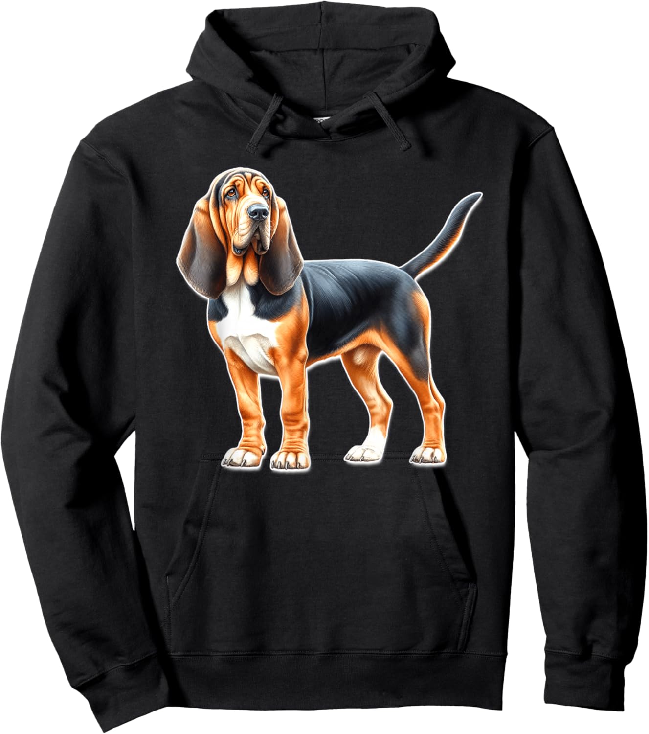 Bloodhound Dog Hoodie - Hoodie | Black
