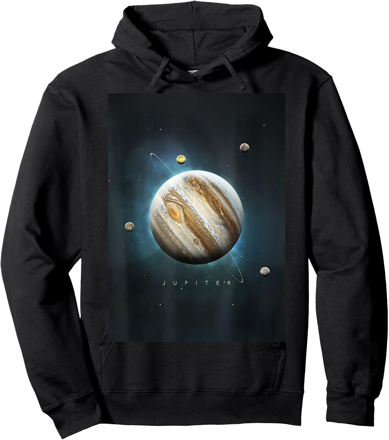 Planet Jupiter Hoodie - Hoodie | Black