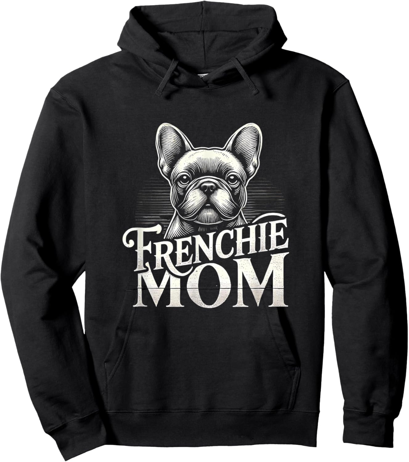 Frenchie Shirt Girls Women Frenchie Lover French Bulldog Hoodie - Hoodie | Black