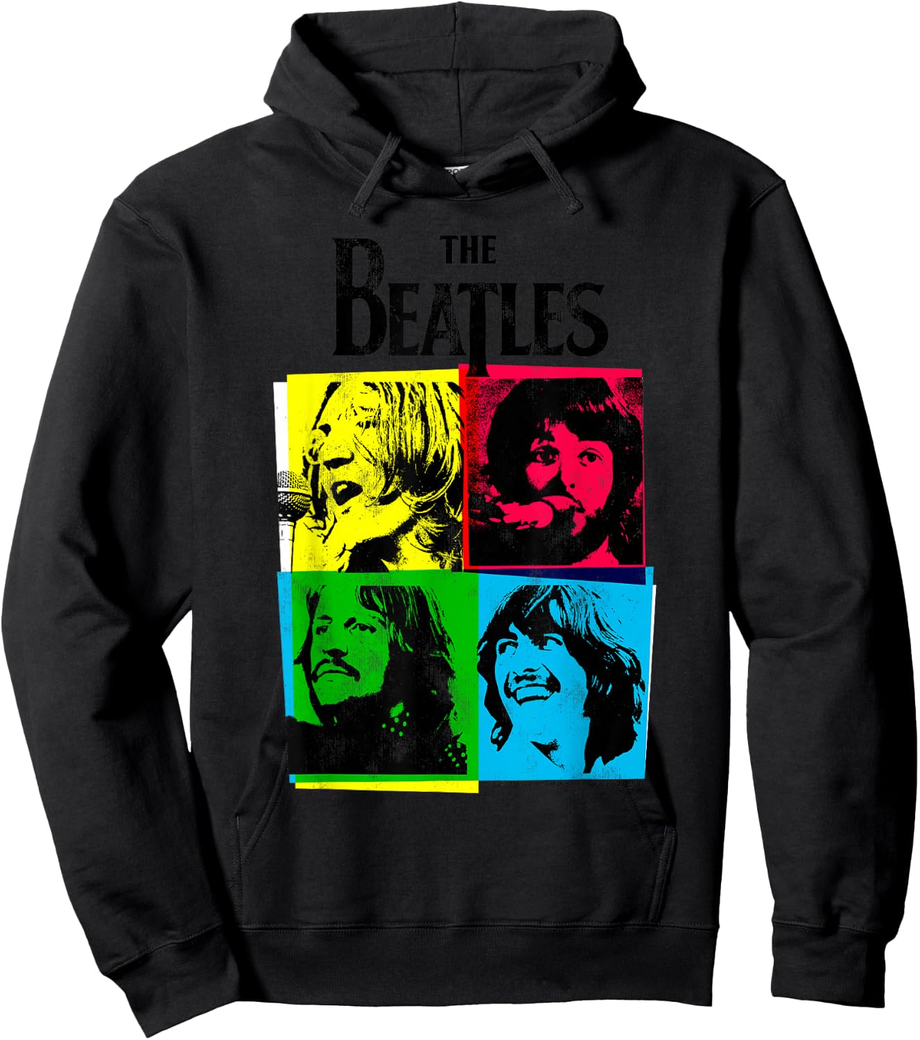 The Beatles - CMYK Beatles Hoodie - Hoodie | Black