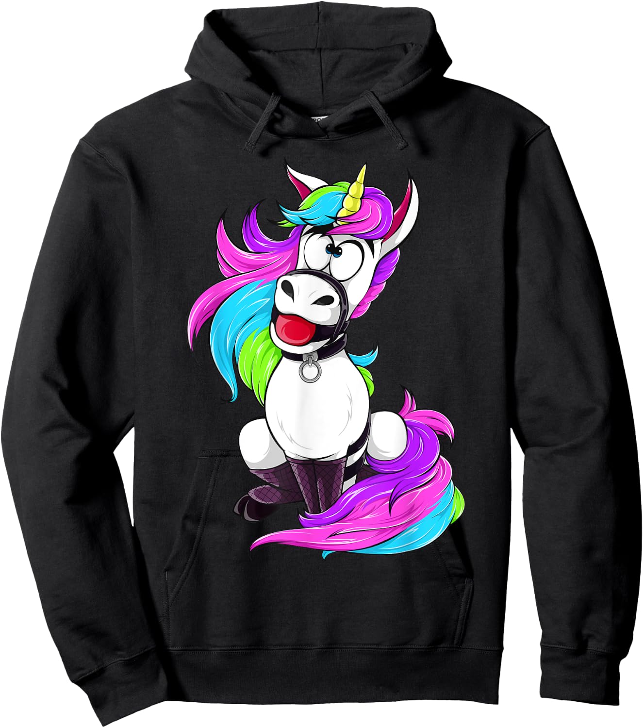 BDSM Unicorn - Bondage Bdsm Nothing Humor Hoodie - Hoodie | Black
