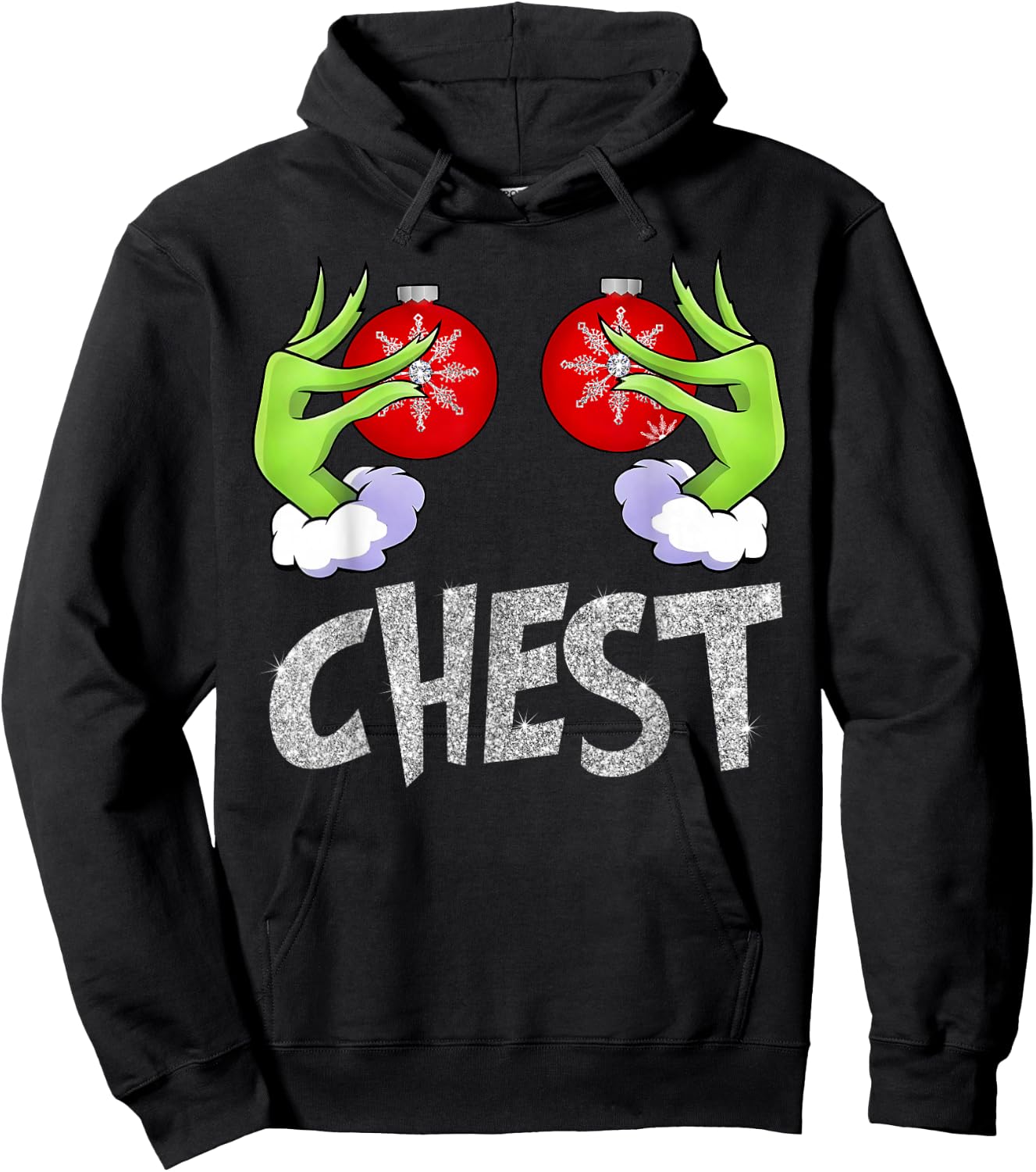 Chest Nuts Matching Chestnuts Xmas Christmas Couples Women Hoodie - Hoodie | Black