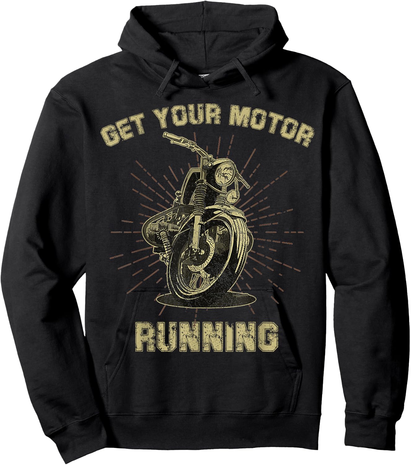 Get Your Motor Running Hoodie - Hoodie | Black