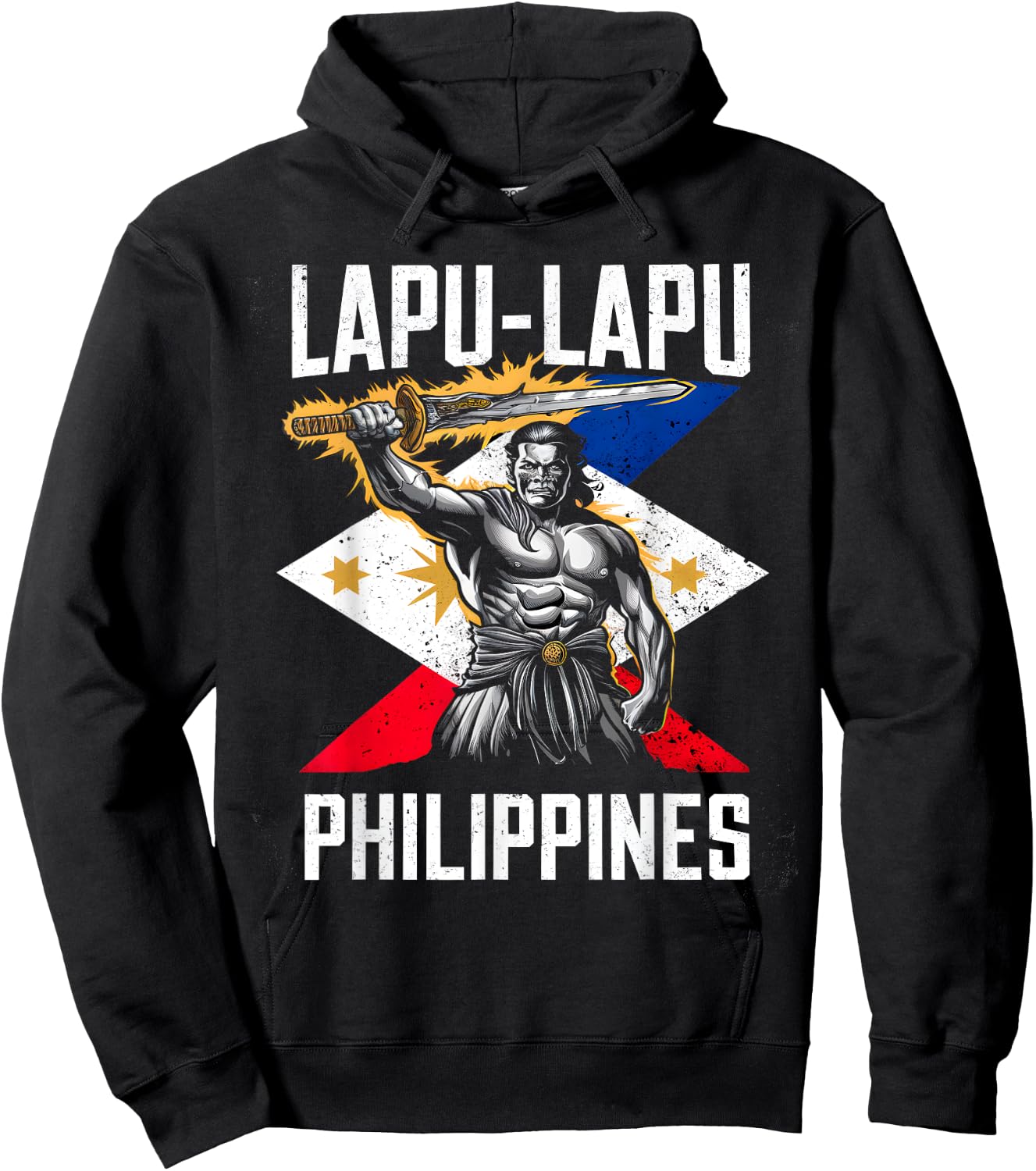 Love Gifts Lapu-Lapu Philippines -Adults Black Hoodie - Hoodie | Black