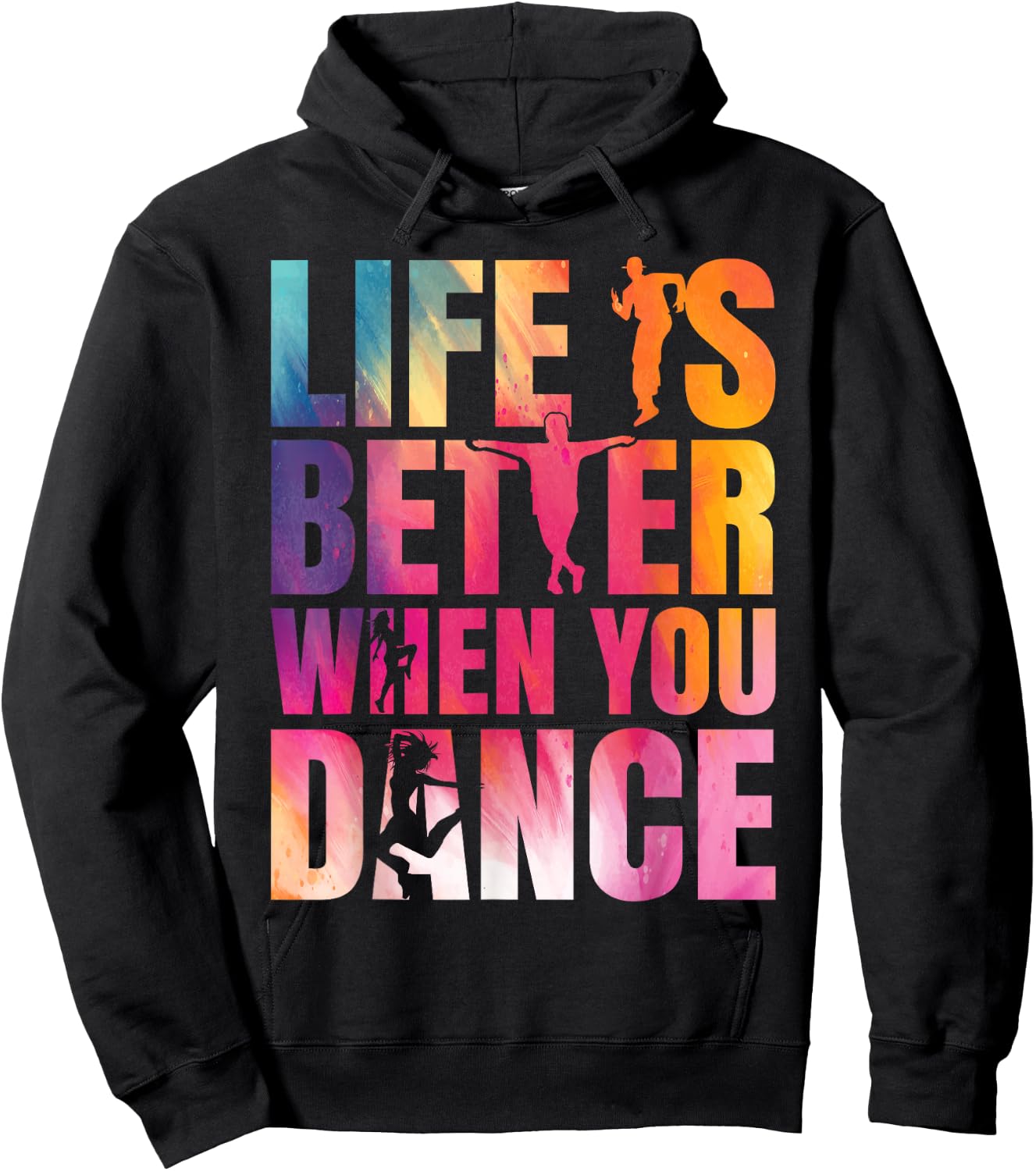 Dance Street Dance Breakdance Hoodie - Hoodie | Black
