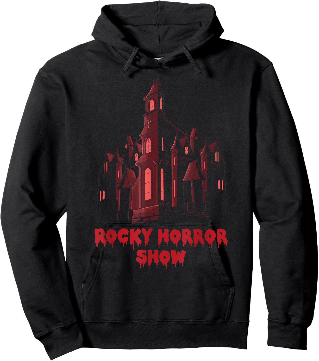 Rocky Horror Show Dr Frank N Furter's Mansion Hoodie - Hoodie | Black