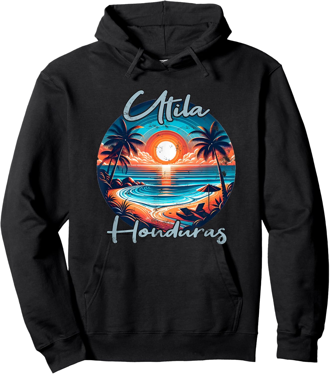 Utila Honduras Hoodie - Hoodie | Black