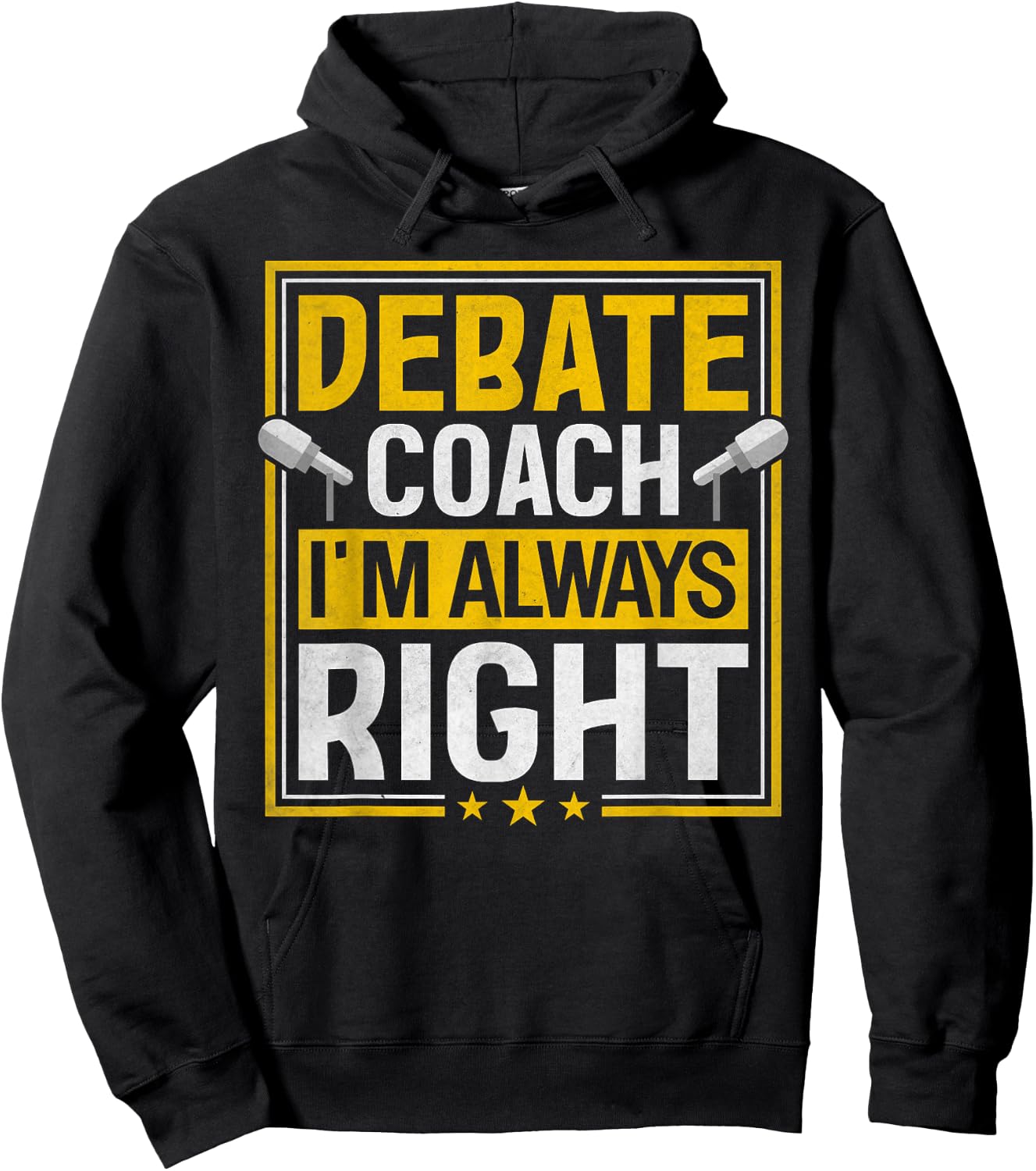 Debate Team Supplies Debating Club Debater Speech and Debate Hoodie - Hoodie | Black