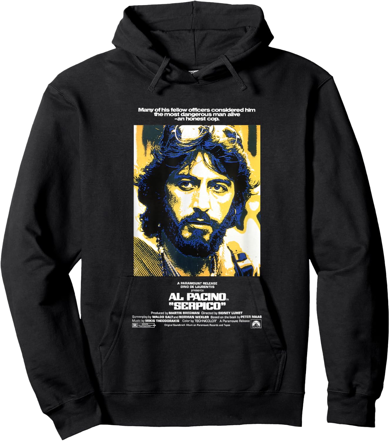 Serpico The Most Dangerous Man Alive Hoodie - Hoodie | Black