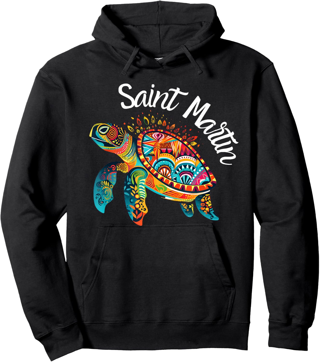 Saint Martin Hoodie - Hoodie | Black