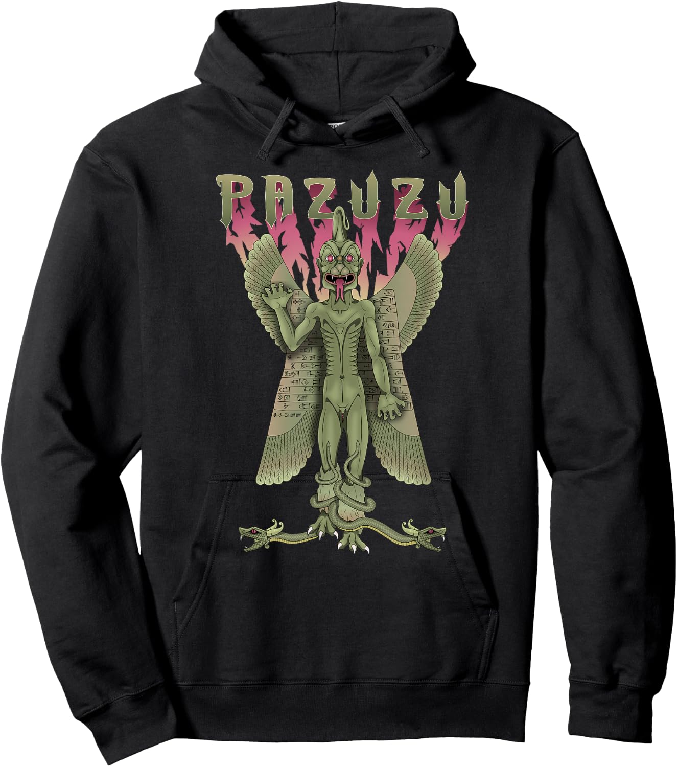 Pazuzu Anunnaki Hoodie - Hoodie | Black