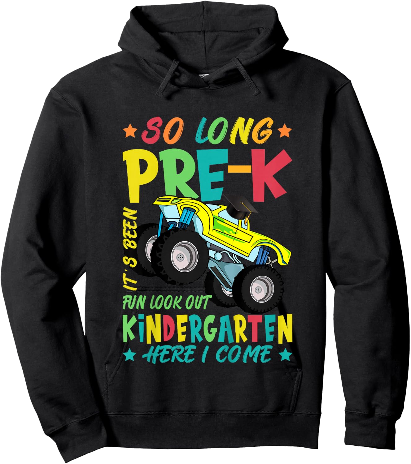 Goodbye Pre-K Graduation 2024 On My Way To Kindergarten Hoodie - Hoodie | Black