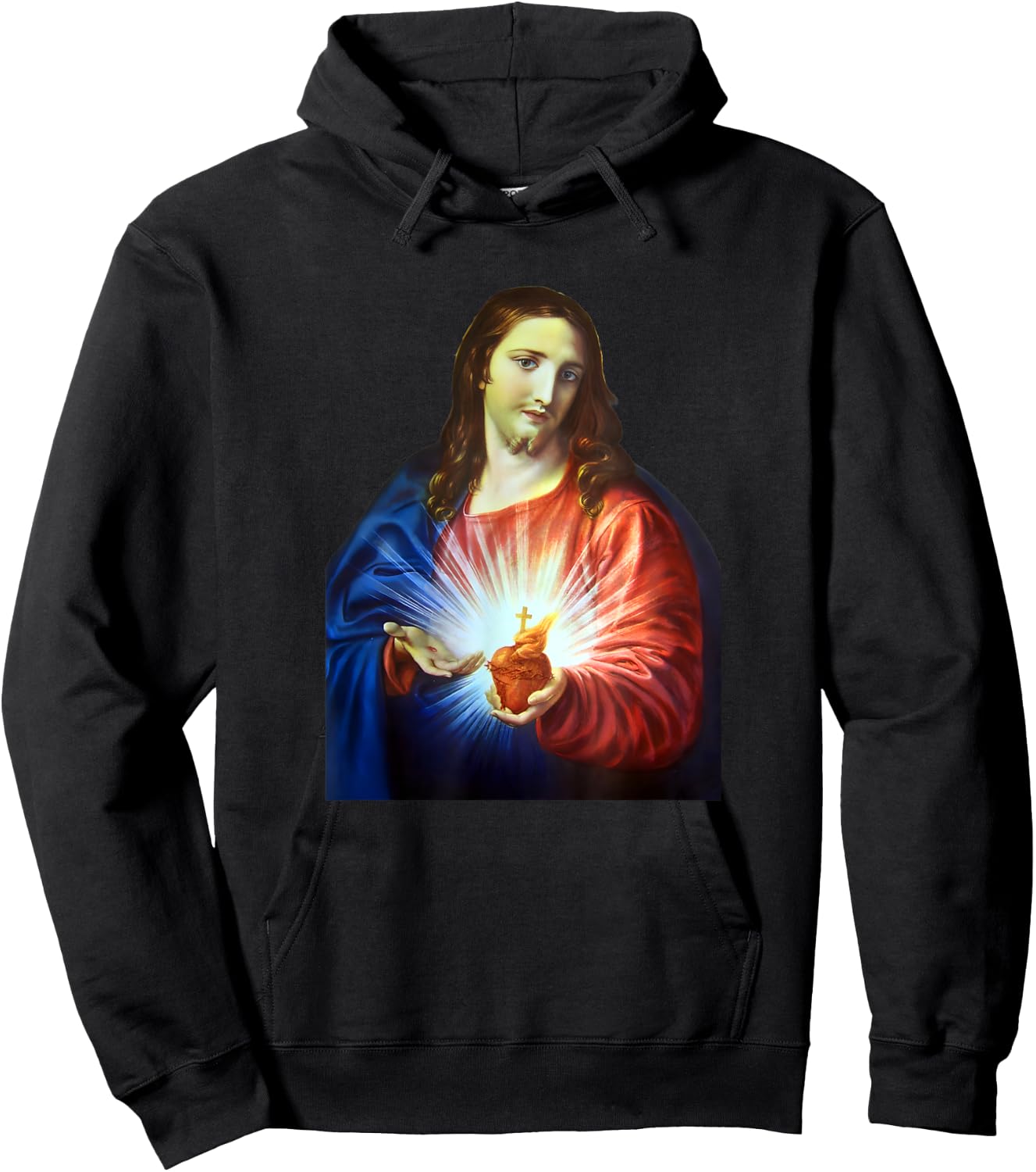 Most Sacred Heart of Jesus Hoodie - Hoodie | Black
