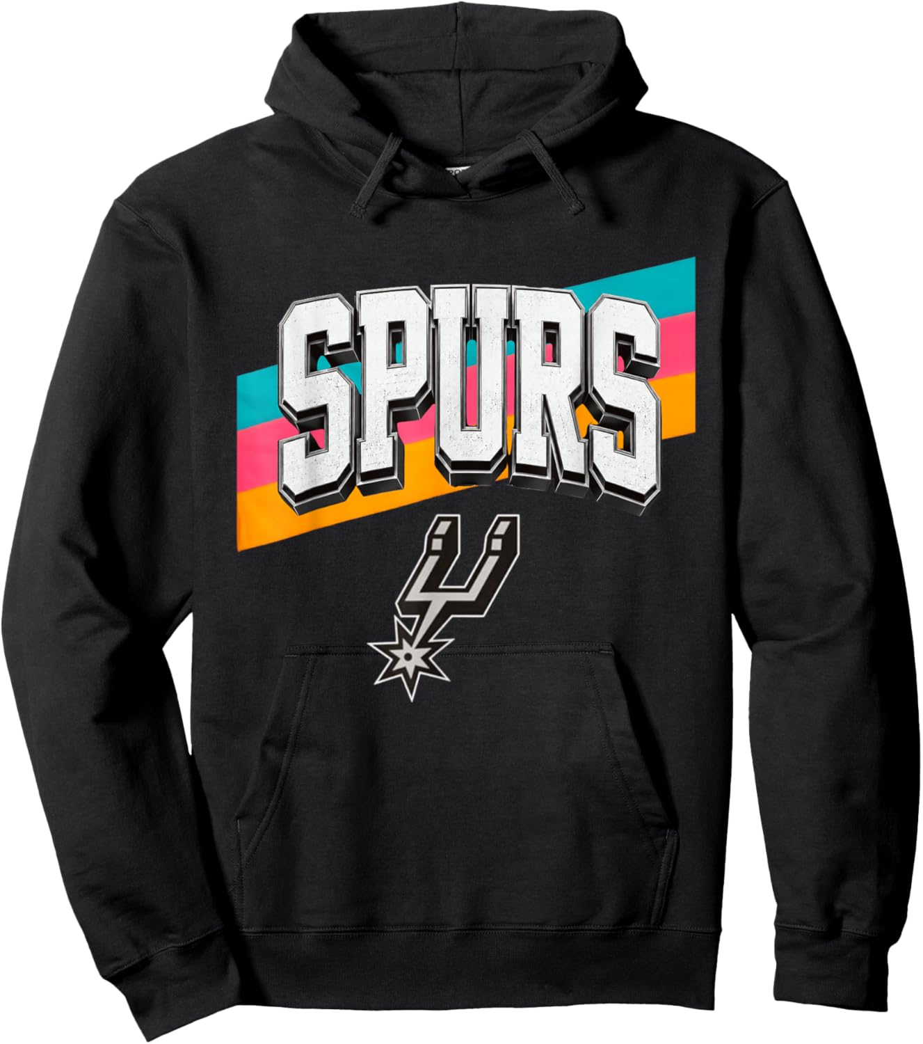 Vintage S-purs for Fun Hoodie - Hoodie | Black