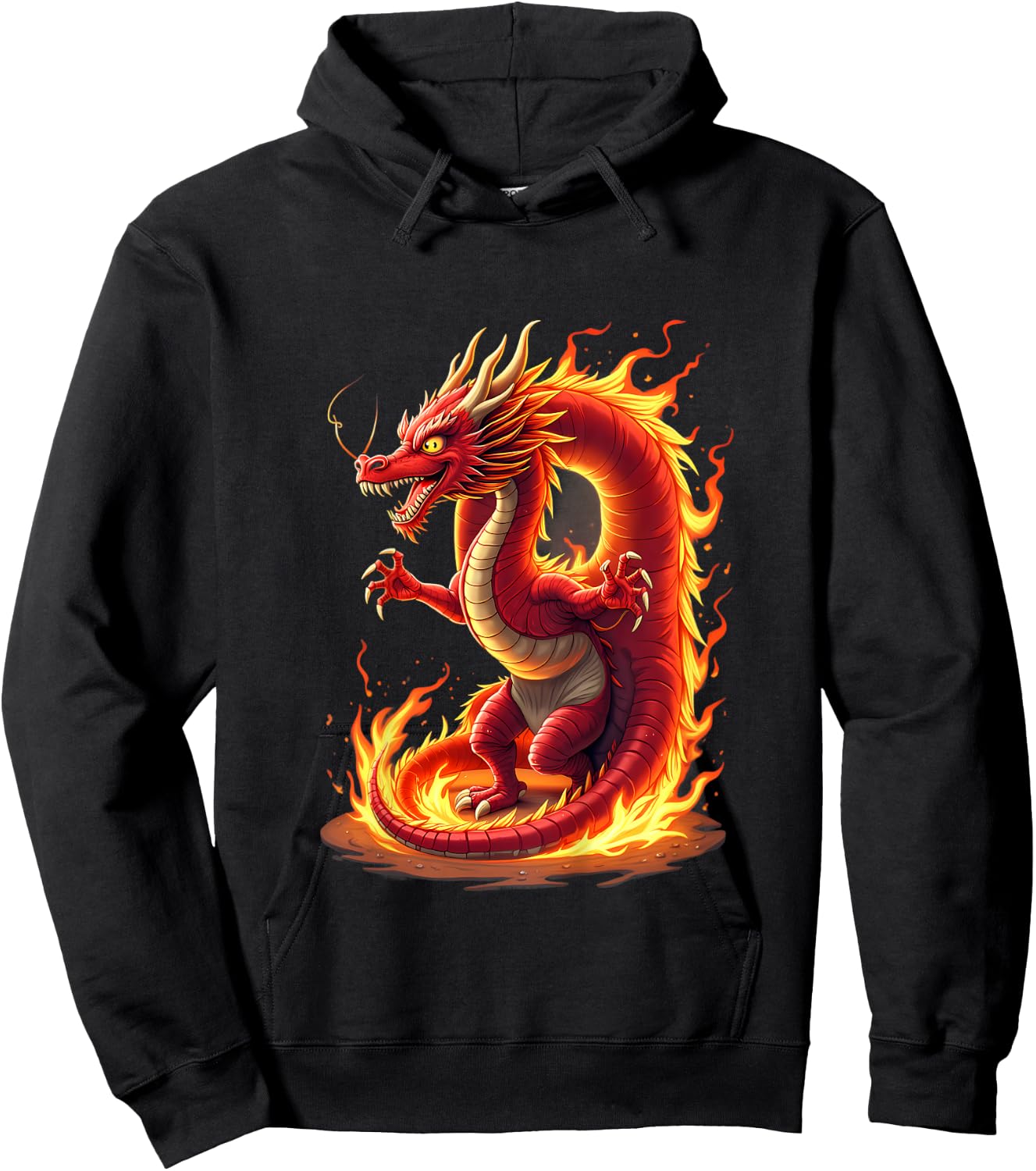 Kids Turning 9 Years Old Birthday, Boy Dragon 9th Bday Girl Hoodie - Hoodie | Black