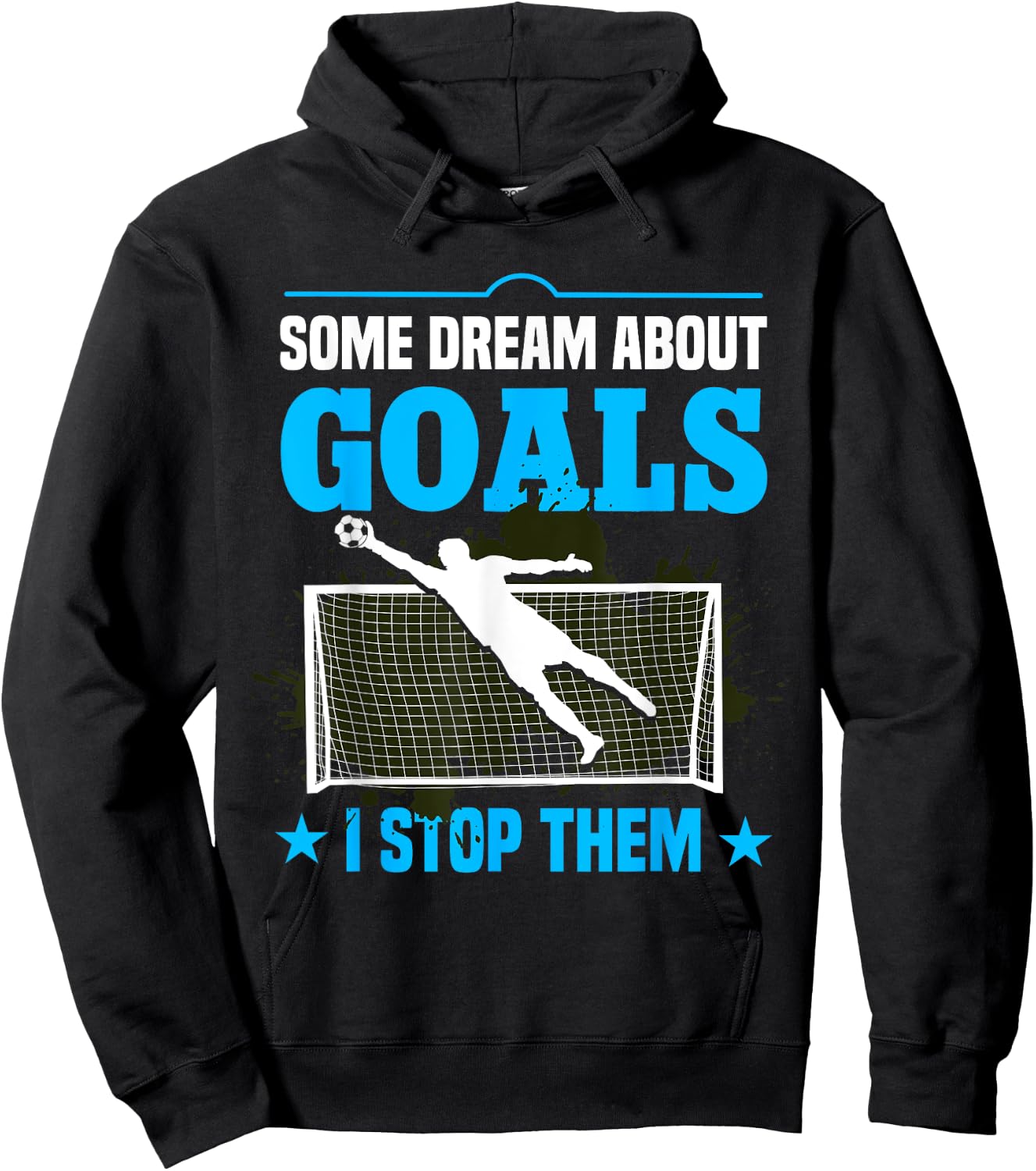 Goaltender Soccer Goalie Kids Hoodie - Hoodie | Black