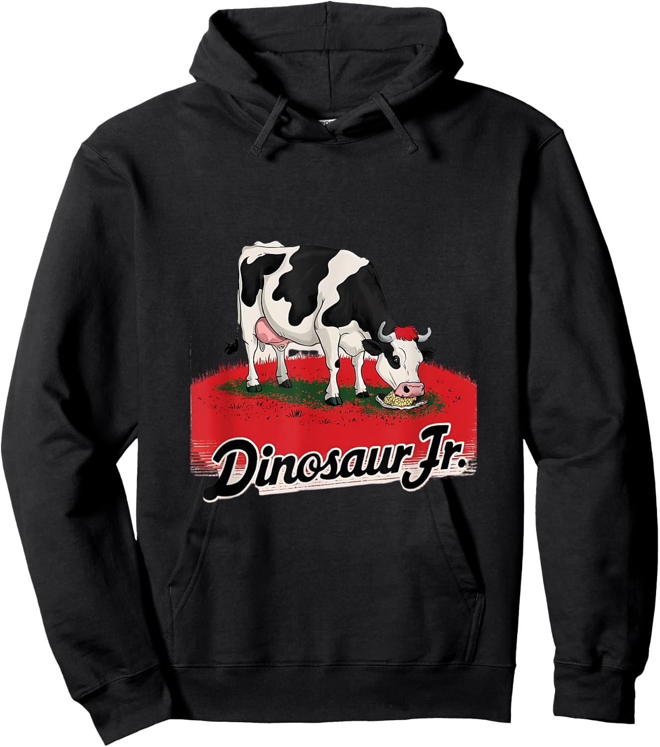 Dinosaur Jr. Funny Cow Hoodie - Hoodie | Black