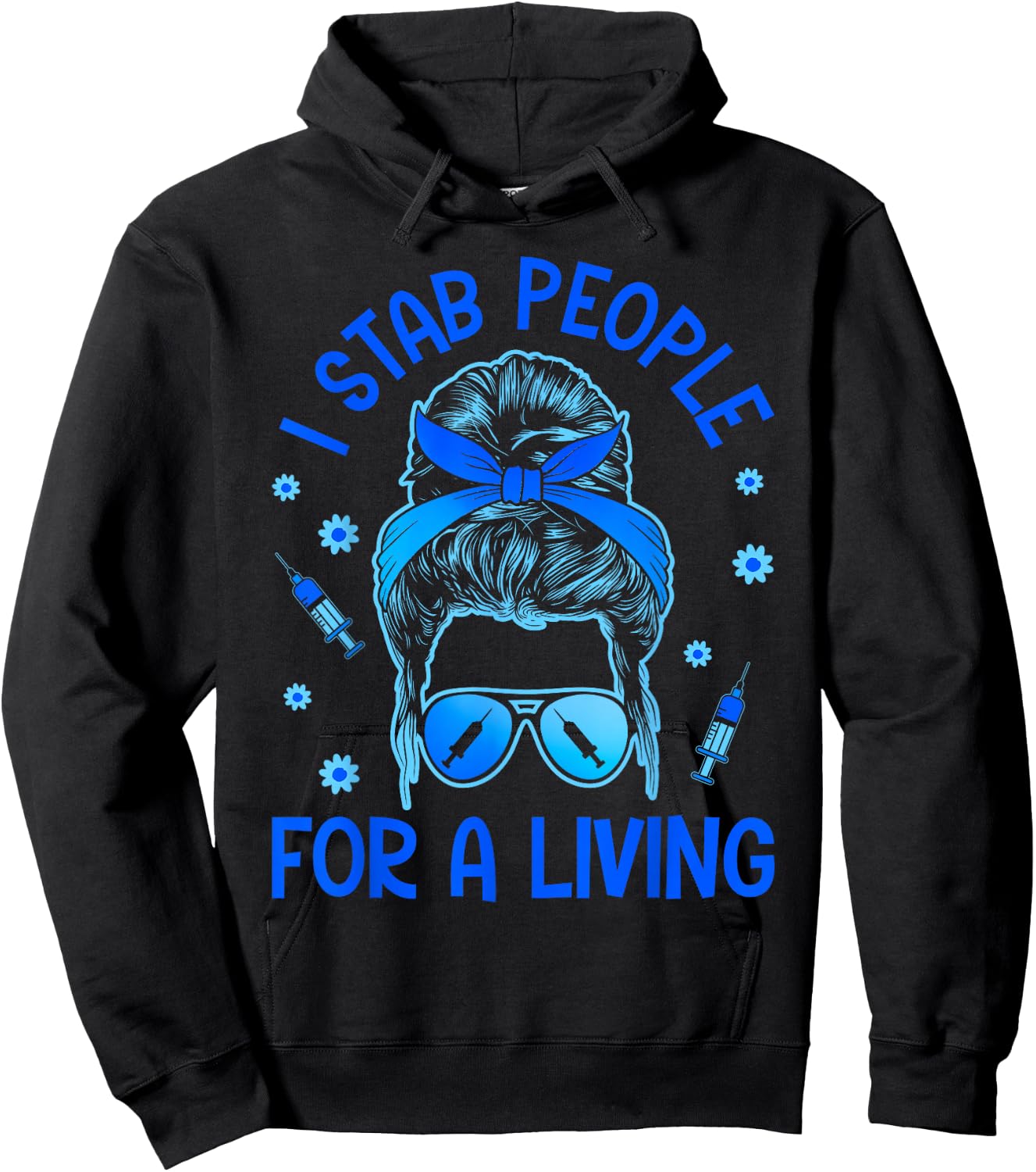 Phlebotomy Technician Phlebotomist Women Hoodie - Hoodie | Black