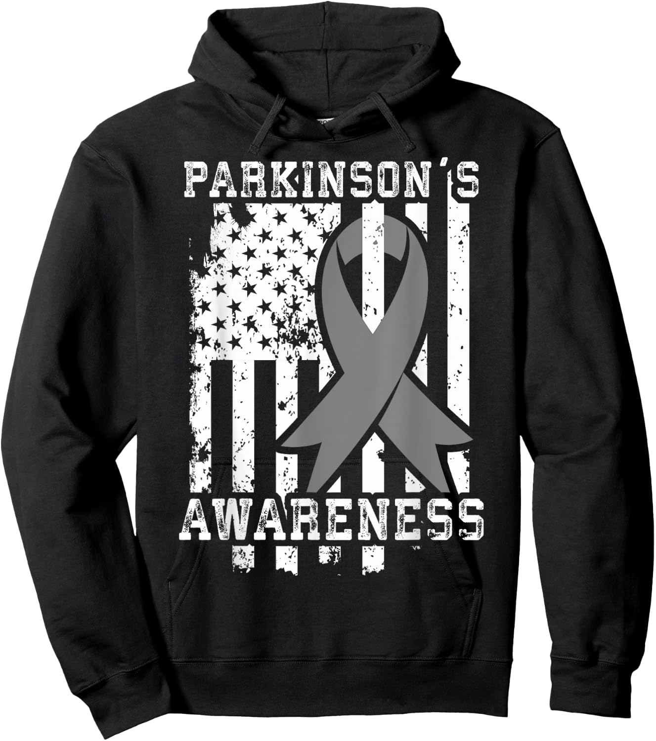 Parkinson's Disease Awareness T Shirt - Gift PD Patients Hoodie - Hoodie | Black