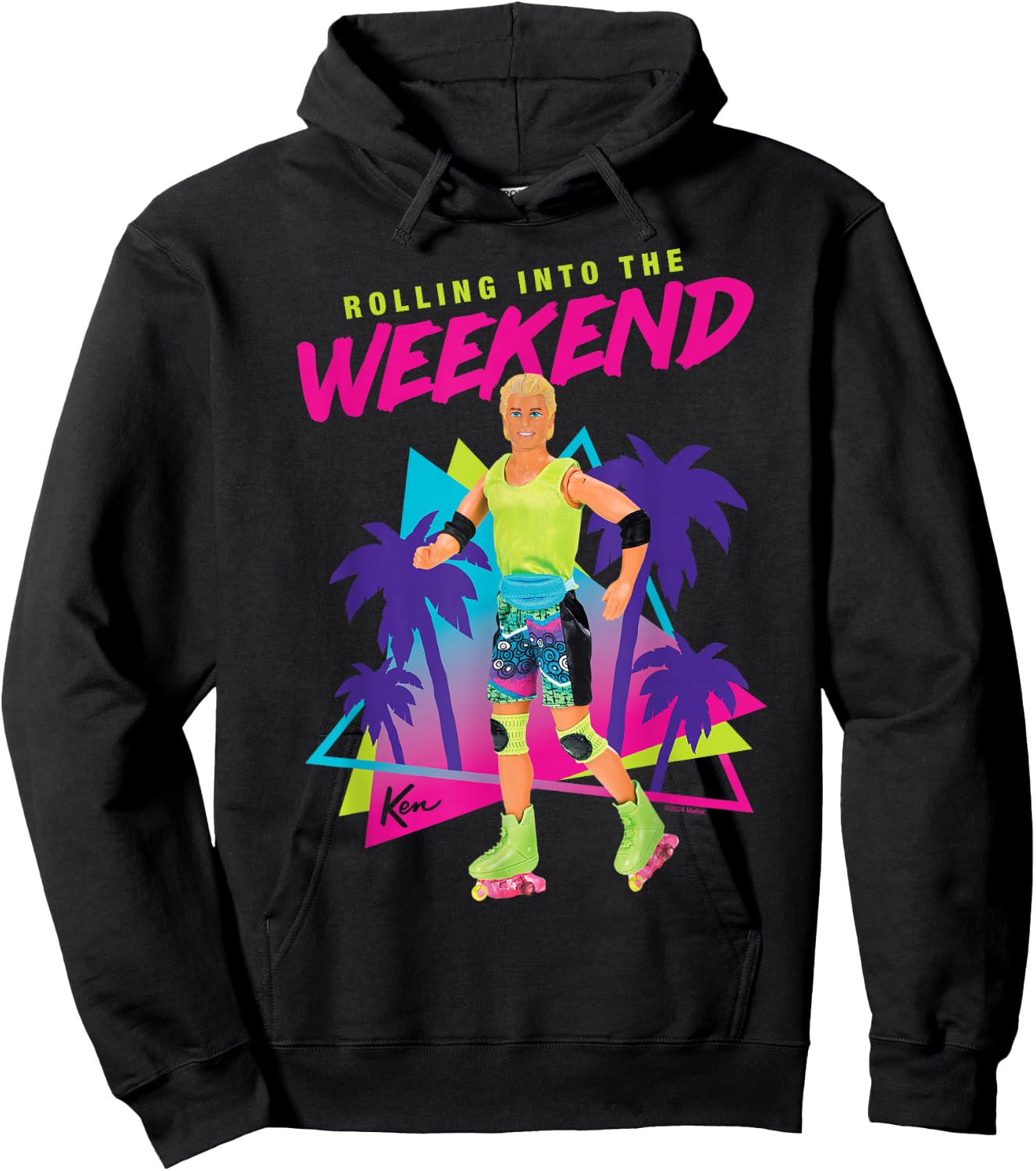 Barbie - Ken Rolls into Inline Skating Weekend Hoodie - Hoodie | Black
