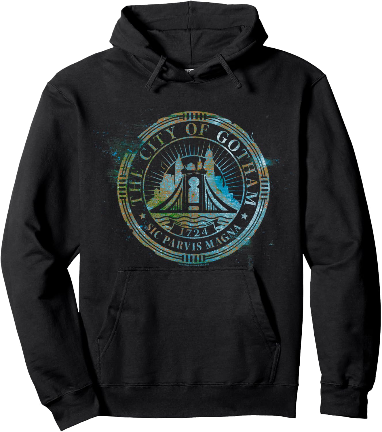 The Batman City of Gotham Hoodie - Hoodie | Black