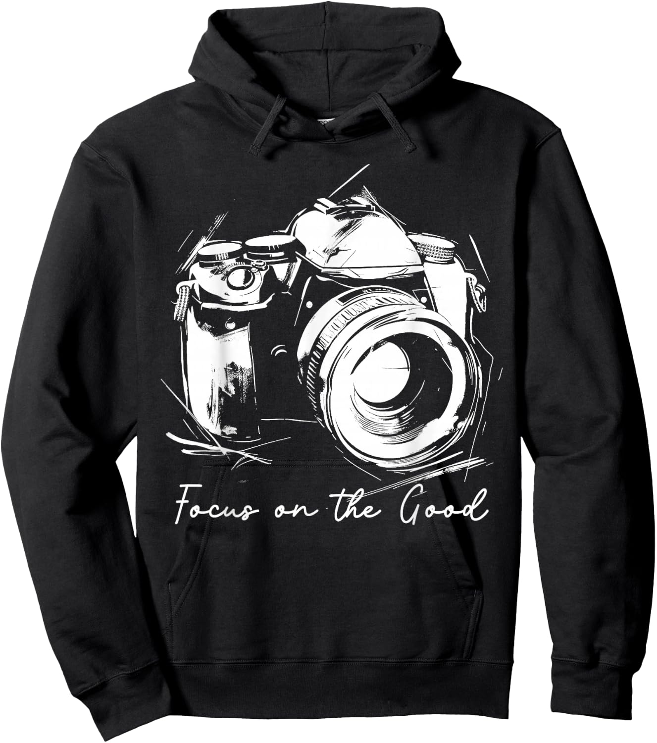 Photographer Focus On The Good Camera Vintage Photography Hoodie - Hoodie | Black