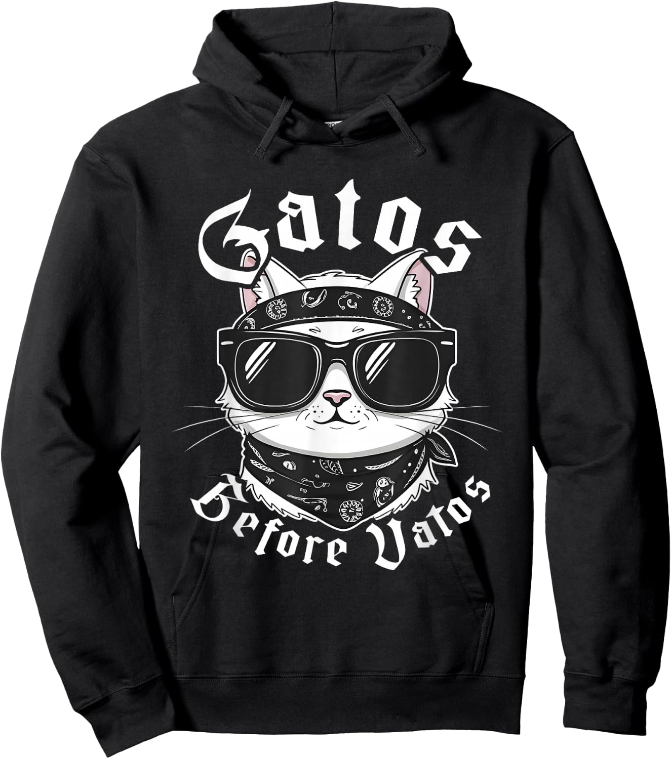 Gatos Before Vatos Hoodie - Hoodie | Black