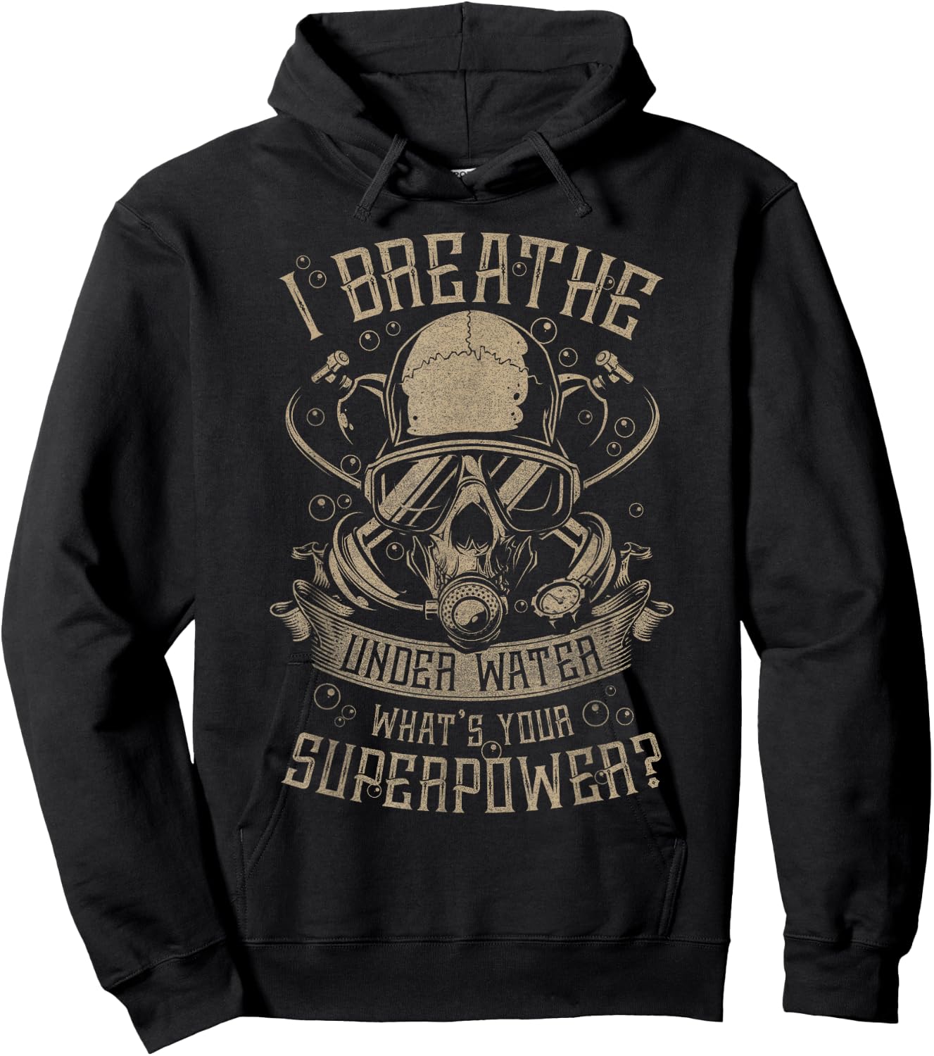 Scuba Diving - I Breathe Under Water Hoodie - Hoodie | Black