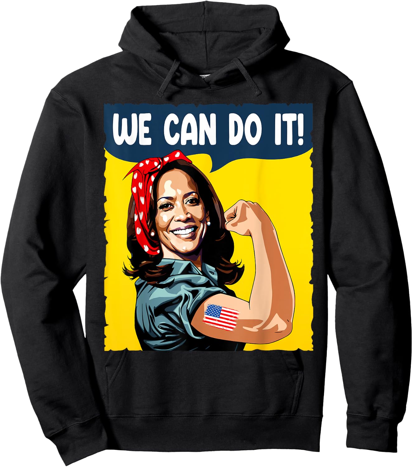 We Can Do It Kamala Harris 28 Vote For 2028 President Kamala Hoodie - Hoodie | Black