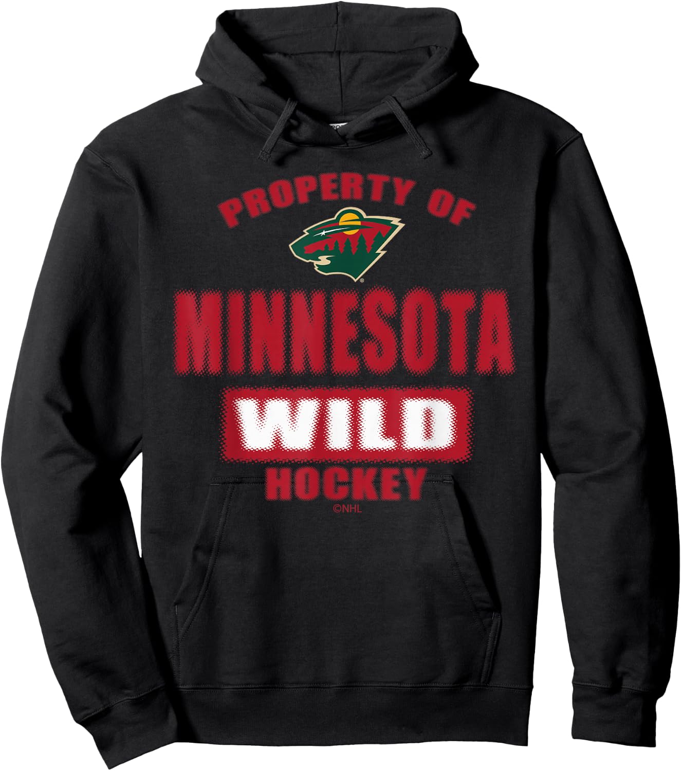 Minnesota Wild Property Black NHL Officially Licensed Hoodie - Hoodie | Black