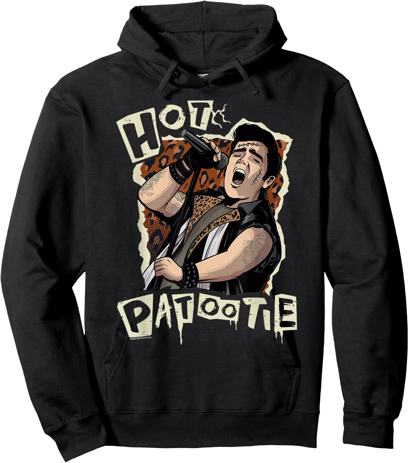 Rocky Horror Show Eddie Hot Patootie Hoodie - Hoodie | Black