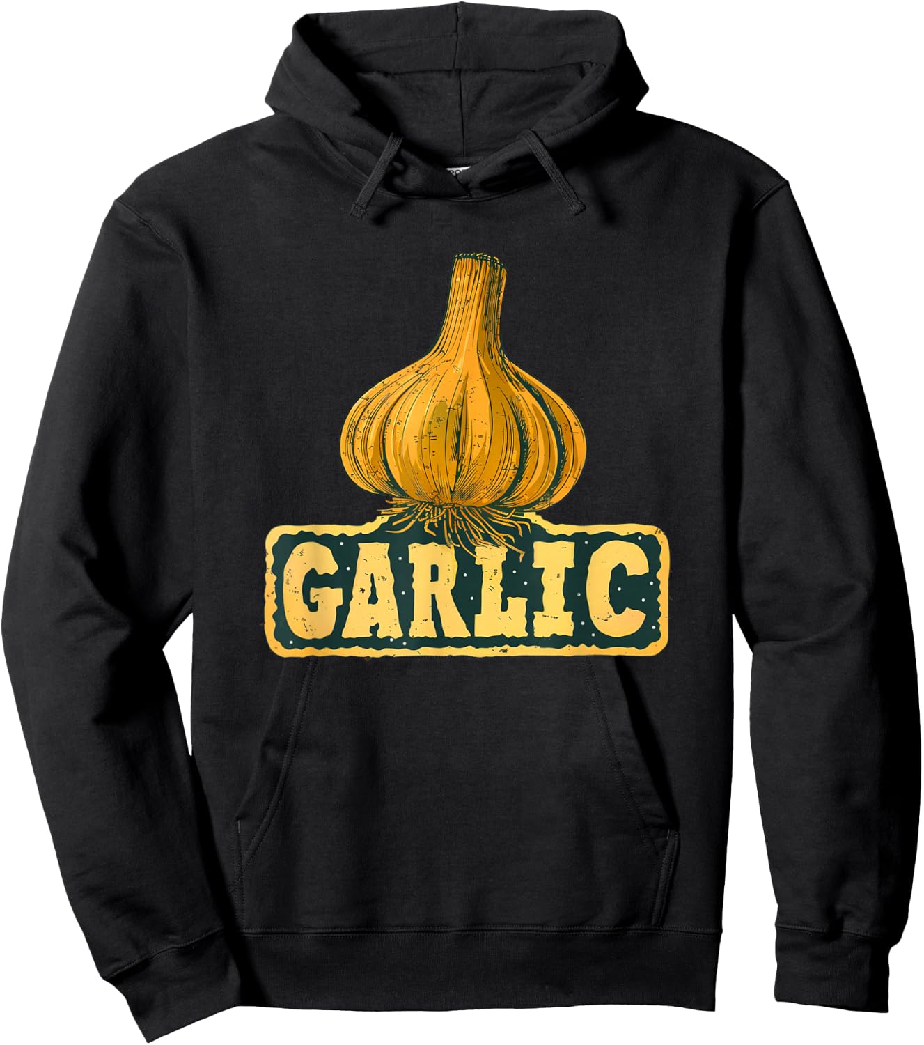 Garlic Statement Costume for funny Adults and Kids Hoodie - Hoodie | Black