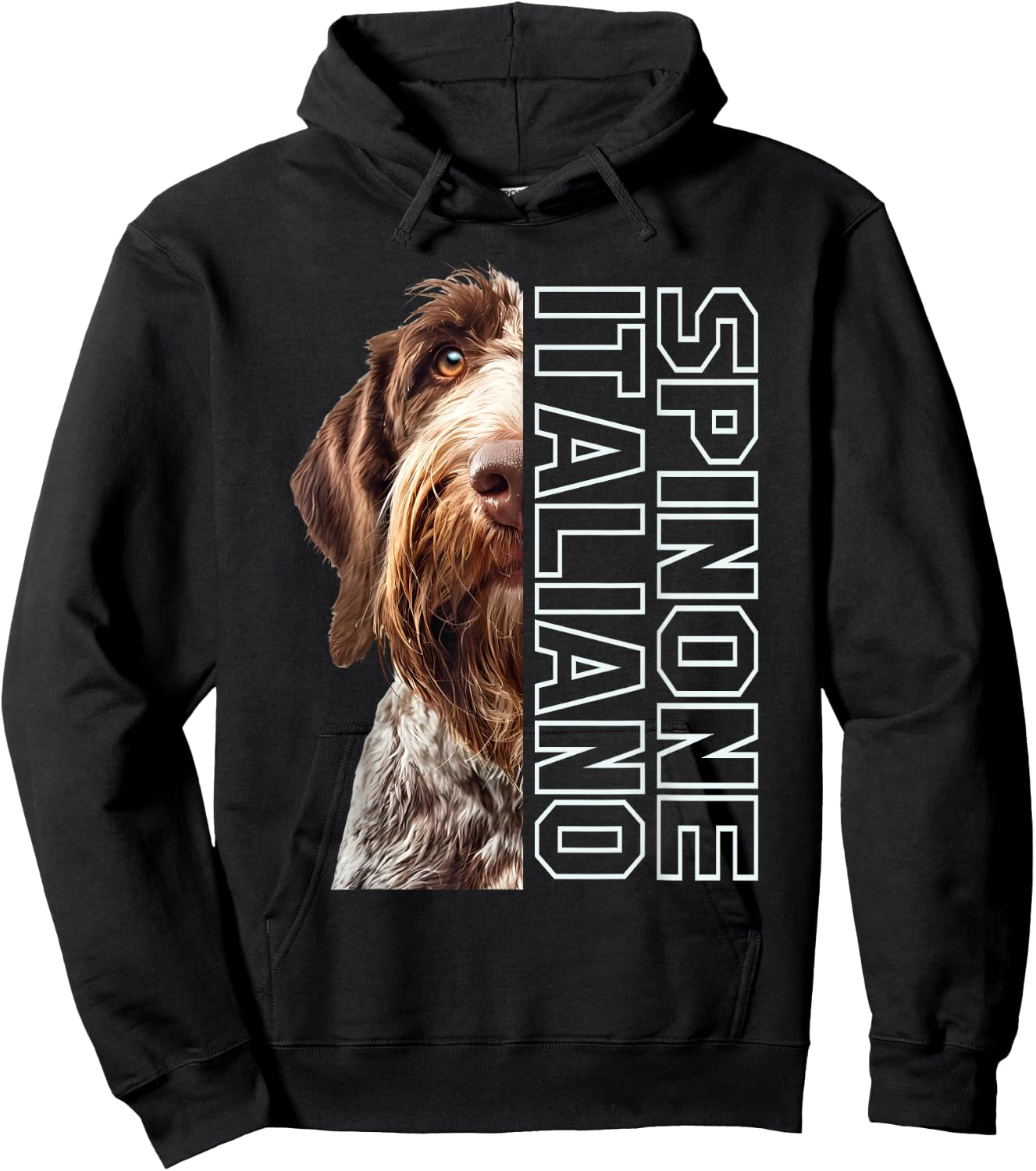 Spinone Italiano Hoodie - Hoodie | Black
