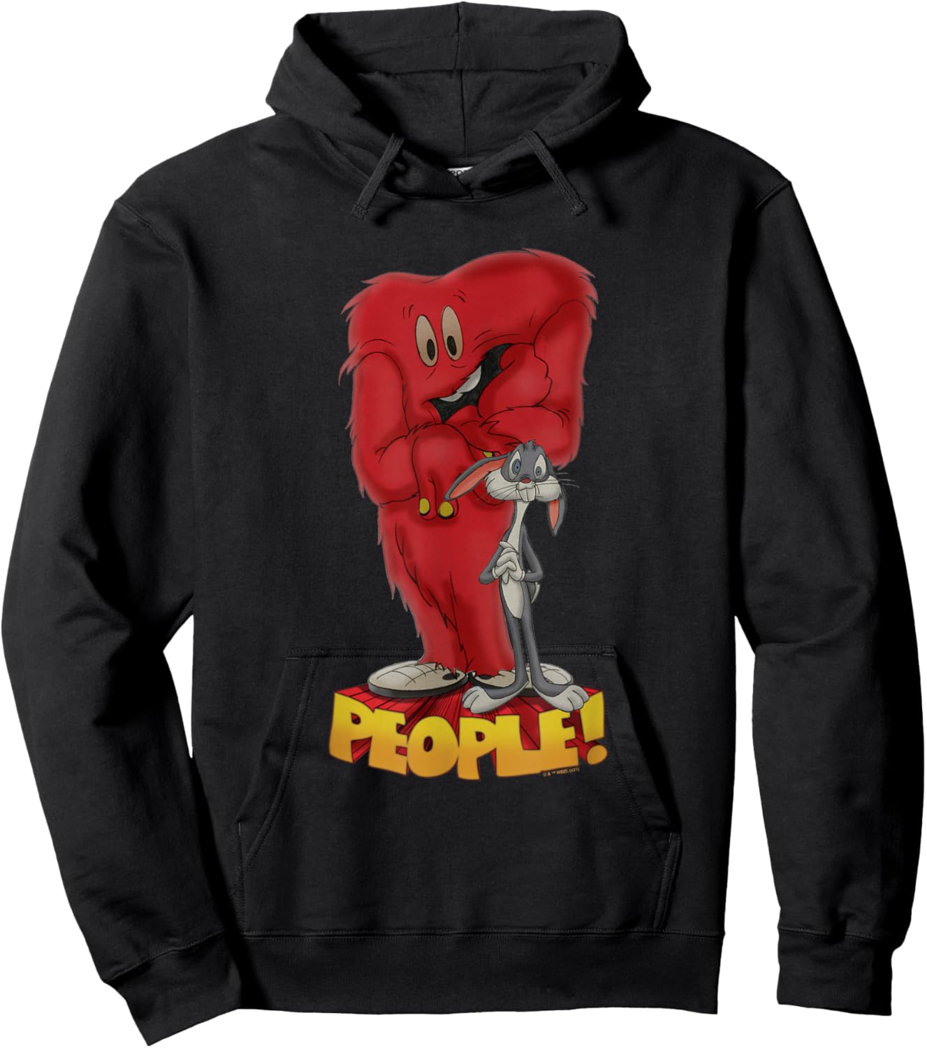 Looney Tunes Bugs Bunny Gossamer People Small Hoodie - Hoodie | Black