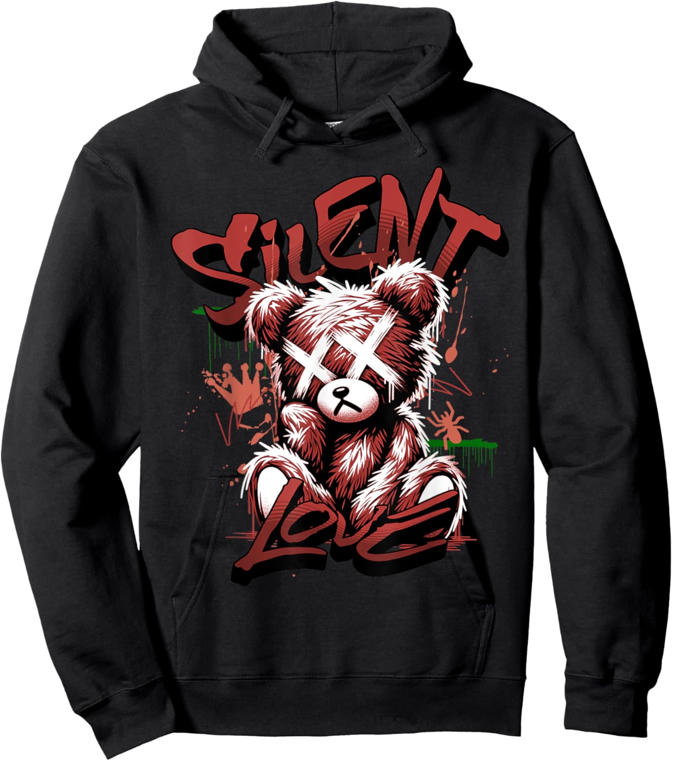 Silent Love Dune Red 13s Matching Women Hoodie - Hoodie | Black