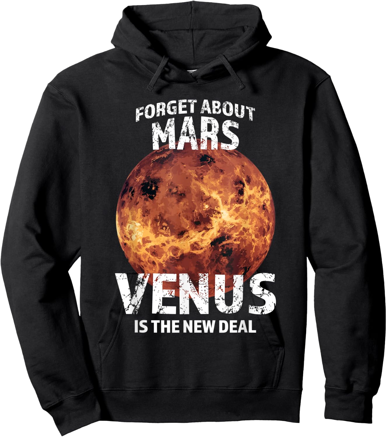 Venus is the new deal - Coloured - Life on Venus, Phosphine Hoodie - Hoodie | Black