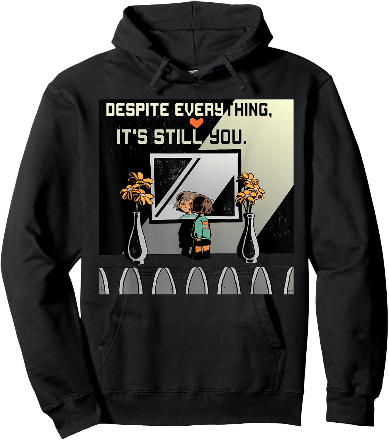 Despite Everything It's Still You. Best Gaming Quote Hoodie - Hoodie | Black